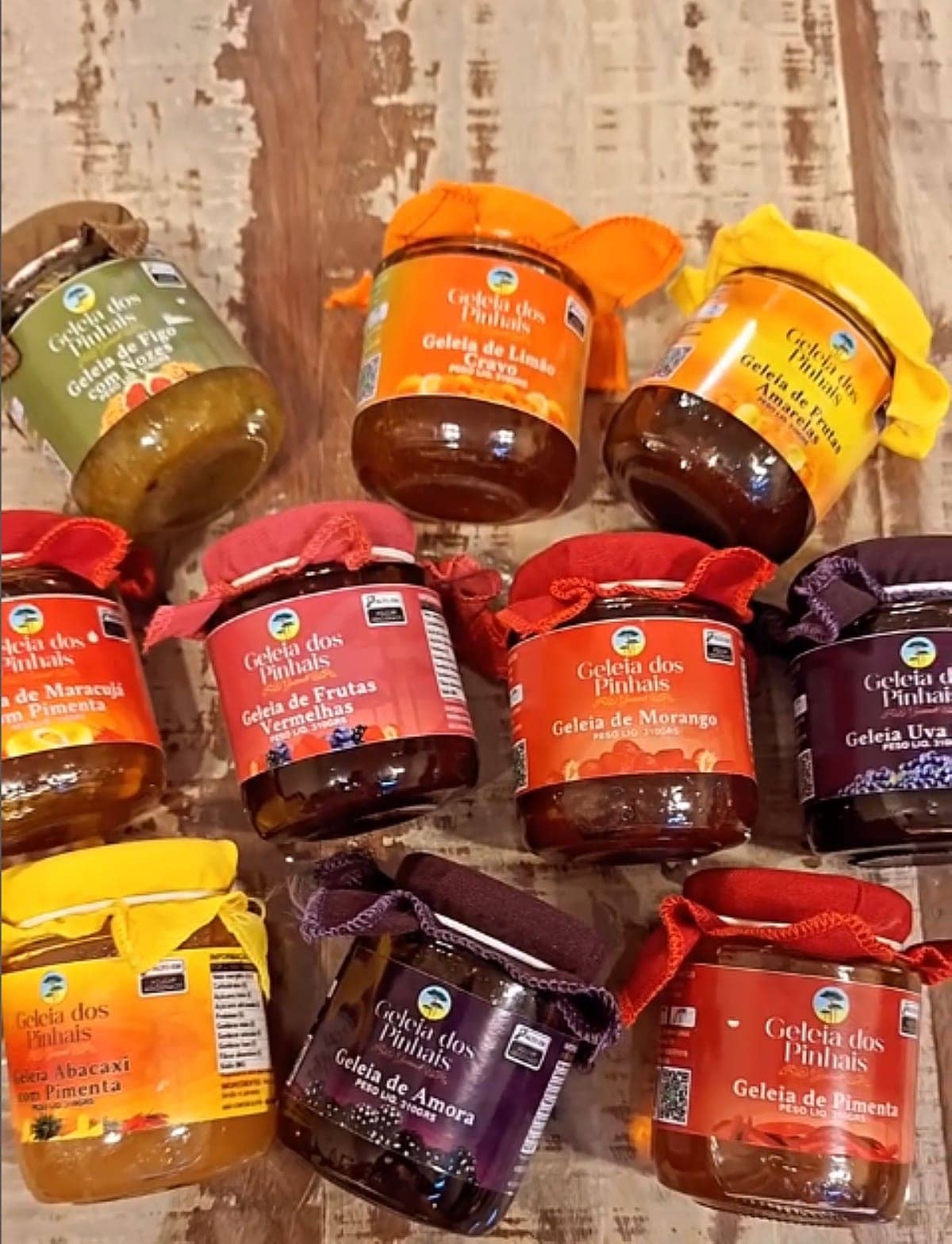 Adoce seu dia com as geléias artesanais da Geleia dos Pinhais.